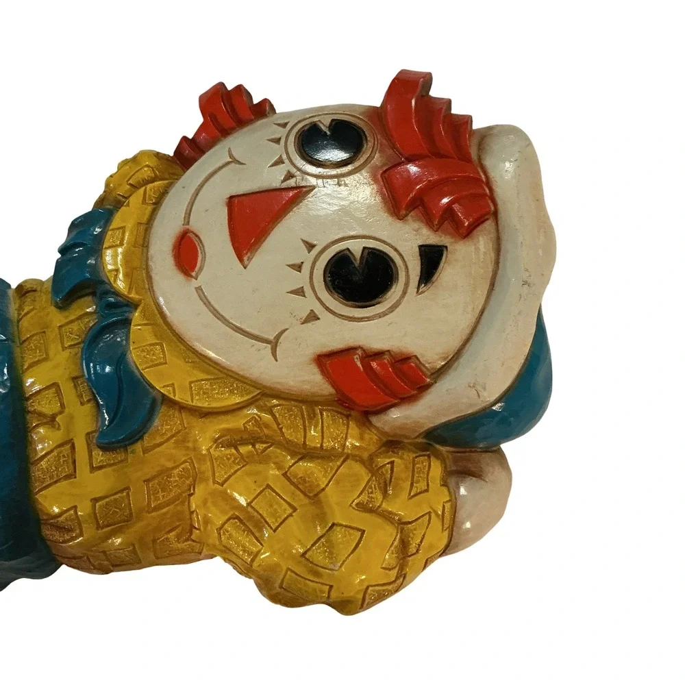 Vintage 1977 Raggedy Ann and Andy Wall Plaques Dart Industries 3D Decor Set